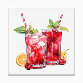 Cherry Martini 5 Canvas Print