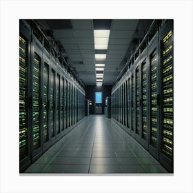 Server Room 2 Canvas Print