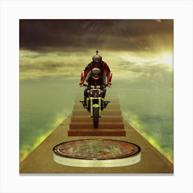 Downhill Canvas Print