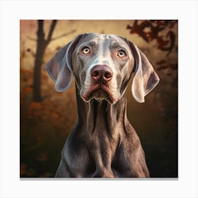 Weimaraner 3 Canvas Print