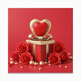 Valentine'S Day Canvas Print