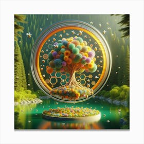 Tree Of Life 23 Canvas Print