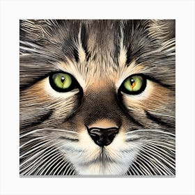 Gorgeous Feline Canvas Print