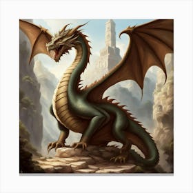 Dragon 1 Canvas Print