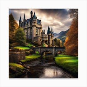 Hogwarts Castle 19 Canvas Print