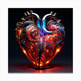 Heart Of The Machine Canvas Print