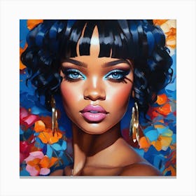 Rihanna 2 Canvas Print