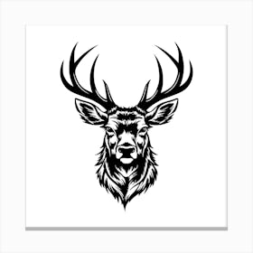 Deer Head.3 Canvas Print