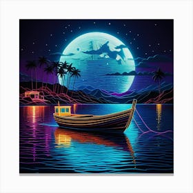 Hawaiian Night Canvas Print