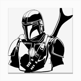 mandolorian Canvas Print