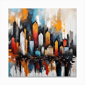 Cityscape 1 Canvas Print