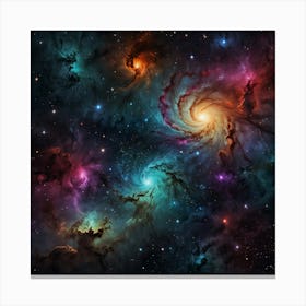 Nebula Galaxy Canvas Print