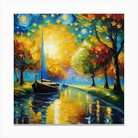 Starry Night 2 Canvas Print