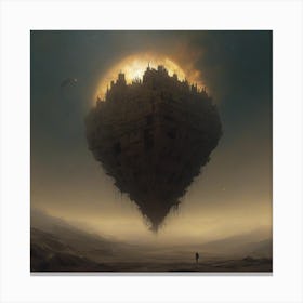 Sky city Canvas Print