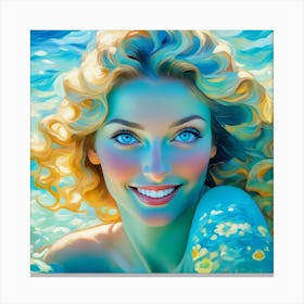 Mermaidbj Canvas Print