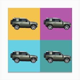 Defender art Canvas Print