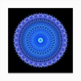 Orbis Iteratio Azureus - #5 Canvas Print