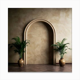 Archway Stock Videos & Royalty-Free Footage 9 Canvas Print