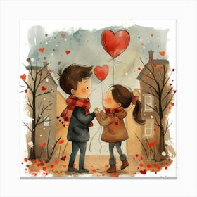 Valentine'S Day 4 Canvas Print