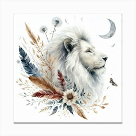 a Lion 4 Canvas Print