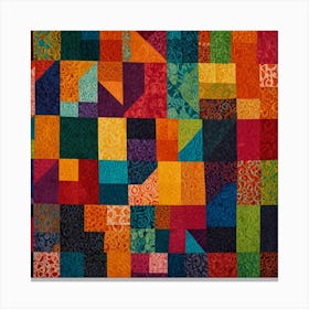 Quilting Art Canvas Print