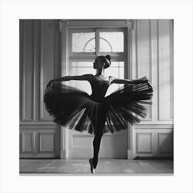 Stockcake Elegant Ballet Pose 1719975127 Canvas Print