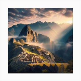 Machu Picchu 4 Canvas Print