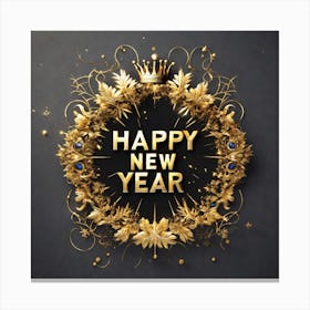 Happy New Year 39 Canvas Print