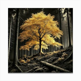 Tree In The Forest 34 Canvas Print