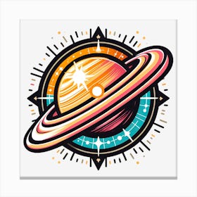 Saturn 10 Canvas Print