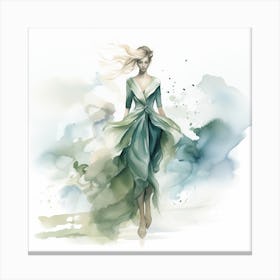 Fashion Illustration 4 Canvas Print