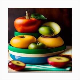 Fruit Bowls 1 Canvas Print