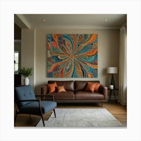 Abstract Painting 20 Canvas Print