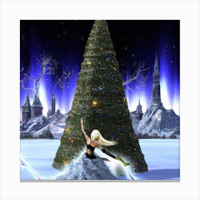 Ballerina Tree 006 Canvas Print