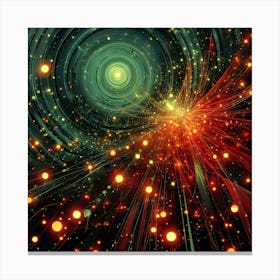 Radiant Sparks 15 1 Canvas Print