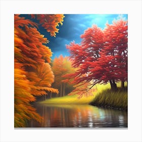 Vivid Nature Canvas Print