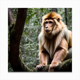 Monkey See-Monkey Do Canvas Print