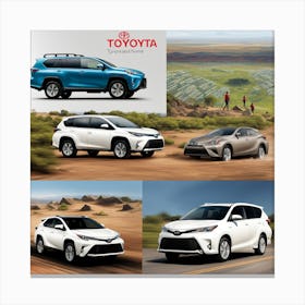 Toyota Rav4 Canvas Print