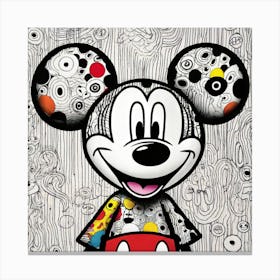 Mickey Reimagined 9 Canvas Print
