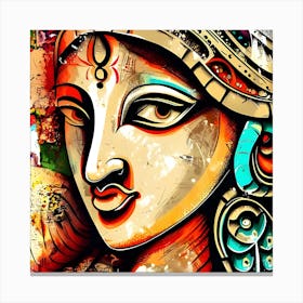 India folks Canvas Print