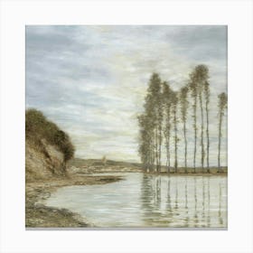 'The Trees By The Water' 1 Canvas Print