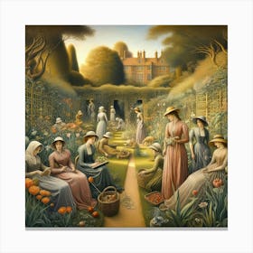 Garden Party Canvas Print