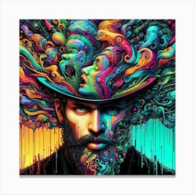 Psychedelic Art 30 Canvas Print