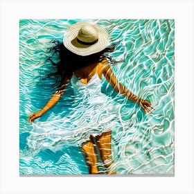 Chillaxing - Summer Daze Canvas Print