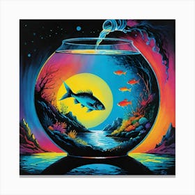 Fish Bowl 6 Canvas Print