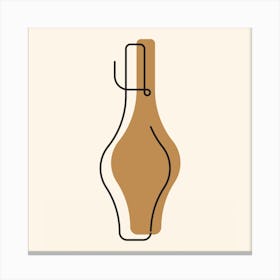 Bottle Of Wine.Wall prints 1 Canvas Print