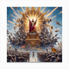 Throne Of God Canvas Print