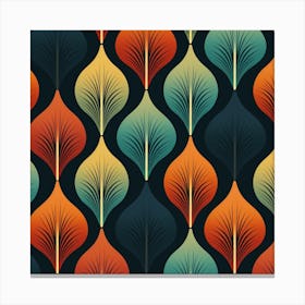 Abstract Colorful Art Canvas Print