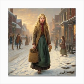 Christmas Carol Canvas Print