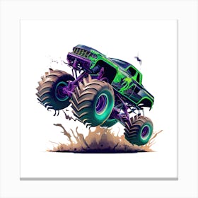 Monster Truck 2 Canvas Print
